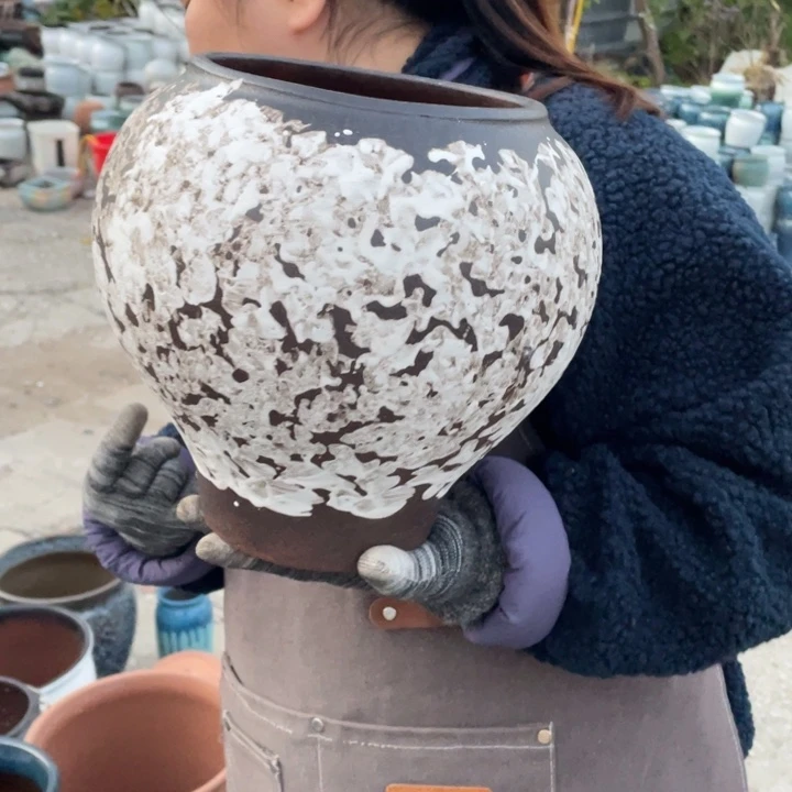 花盆紫砂口17高25正品正品