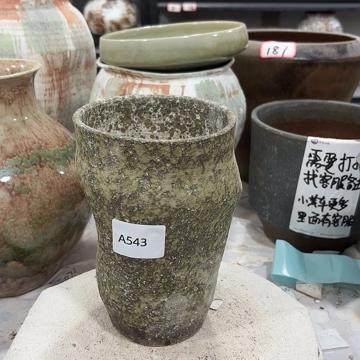 摆件瑕疵处理口裂无孔543