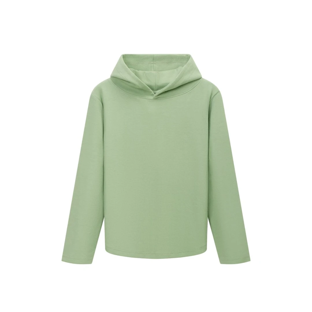 时尚休闲连帽纯色百搭宽松卫衣（QA-0050）