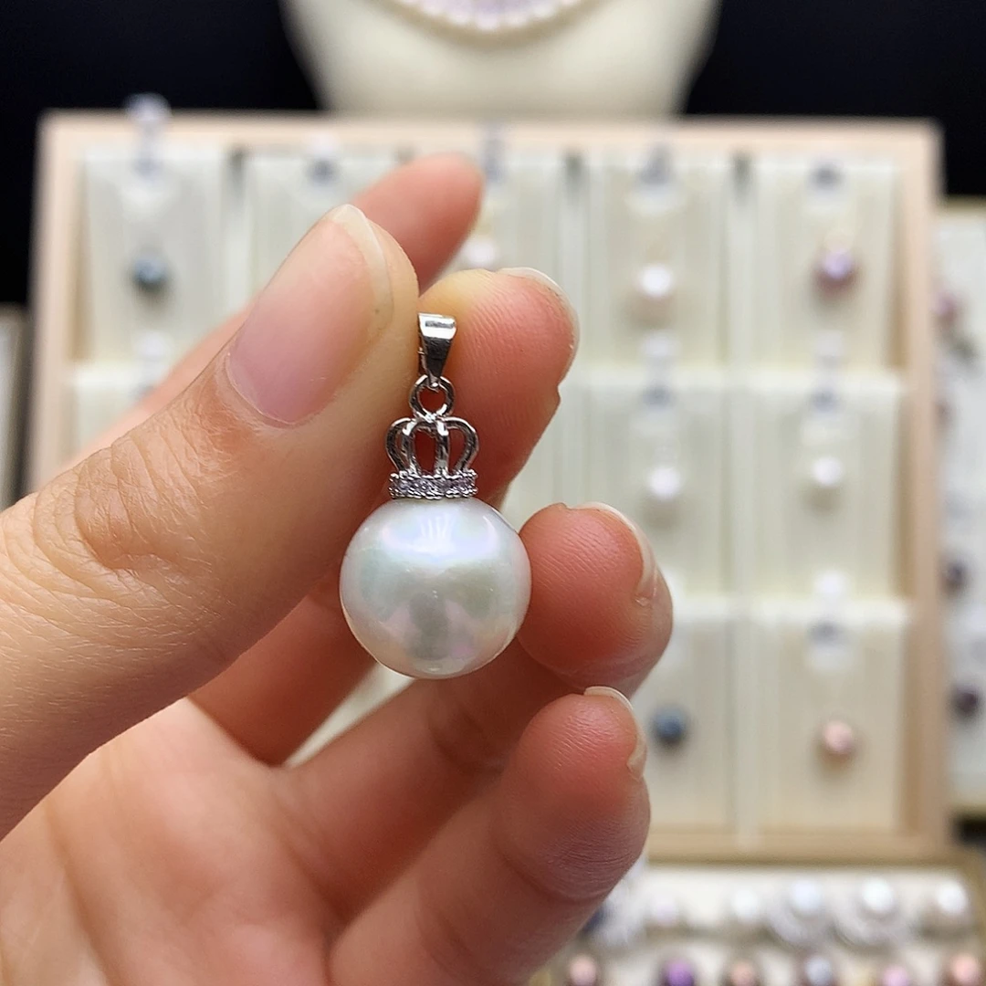 颈饰淡水珍珠合金