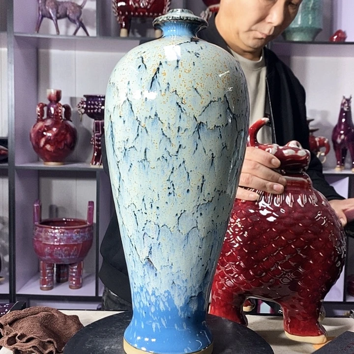 瓷片中国神垕精品钧瓷