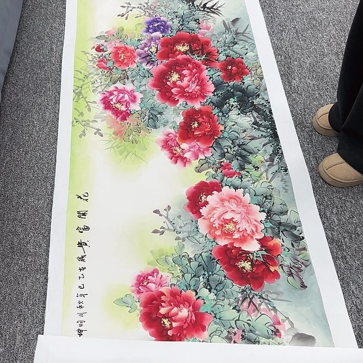 国画纯手绘字画教程分享