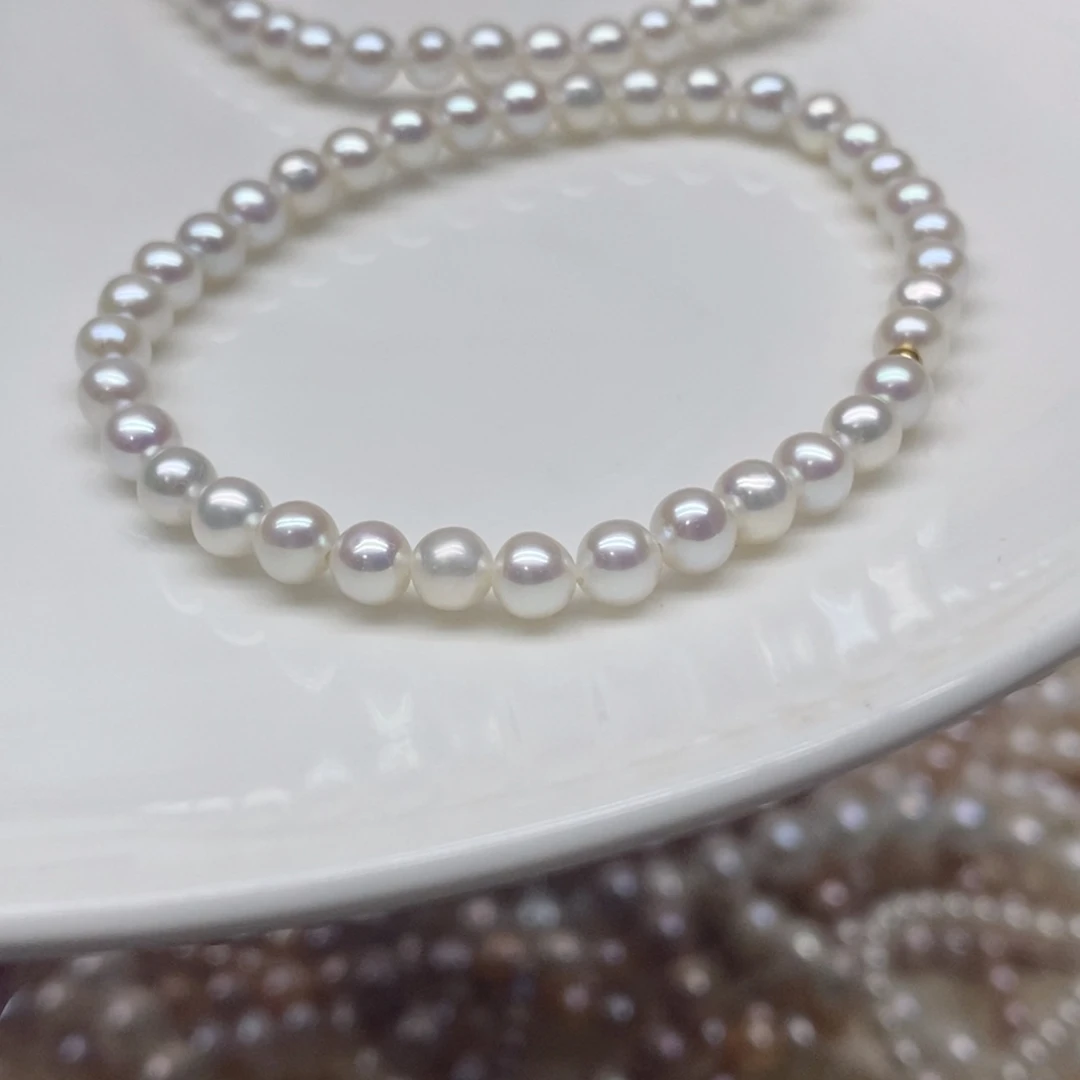 淡水珍珠手链银S925镶嵌
