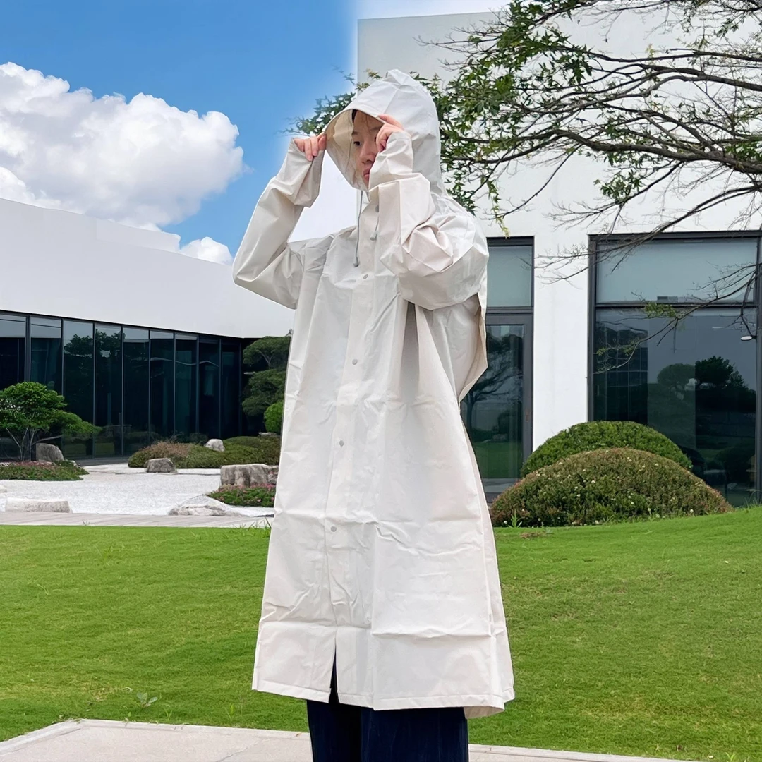 橙子家 51859#青少年成人（EVA15雨衣）外套