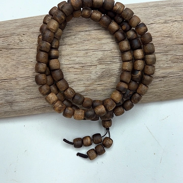 沉香碎屑沉香沉香0.9mm鼓珠多圈多样性发一