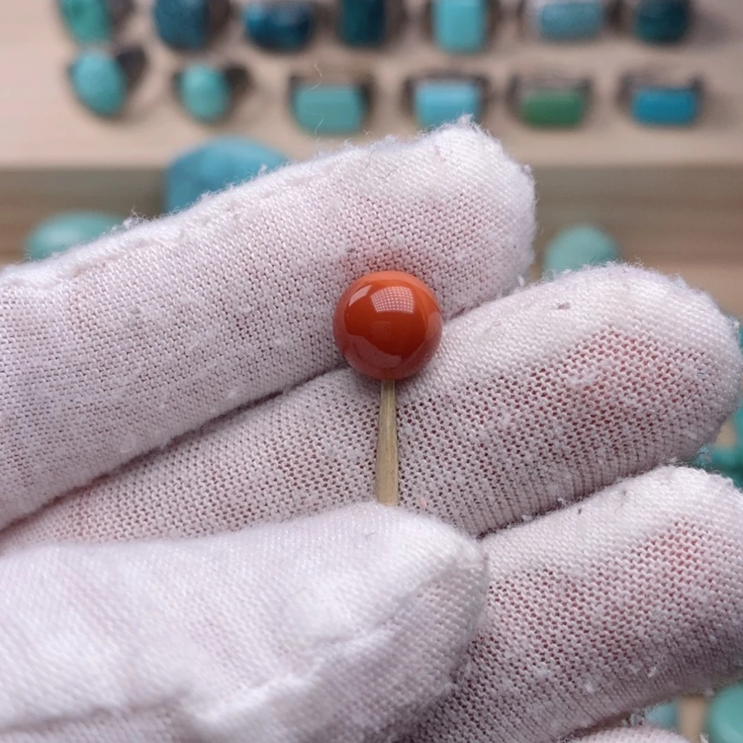 南红玛瑙挂件未镶嵌田**娘