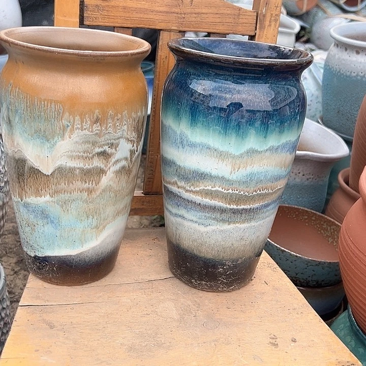 紫砂花盆口14高25。。。。。。。。。。。。