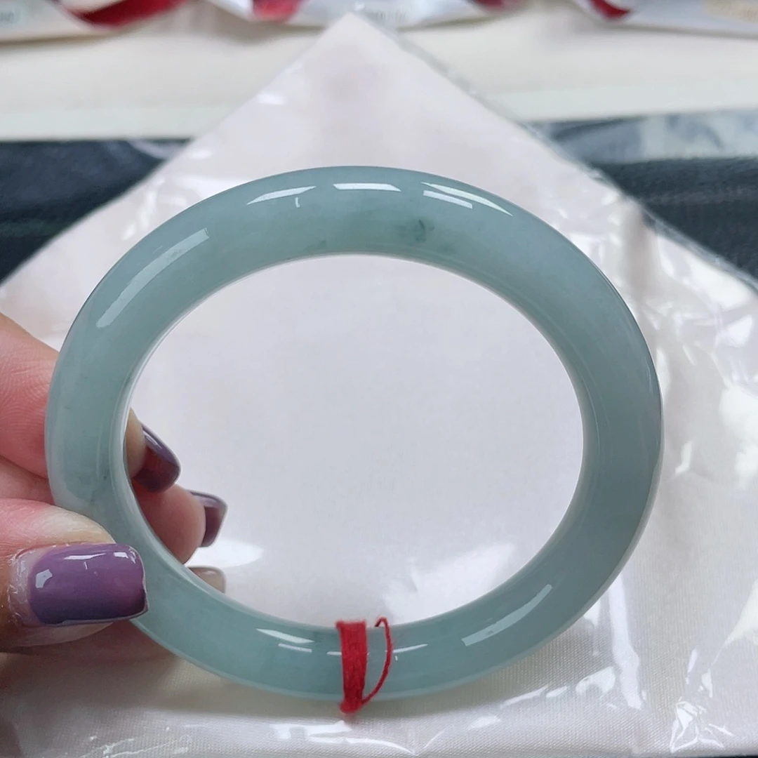 未镶嵌手镯（圆镯）翡翠缅甸翡翠57