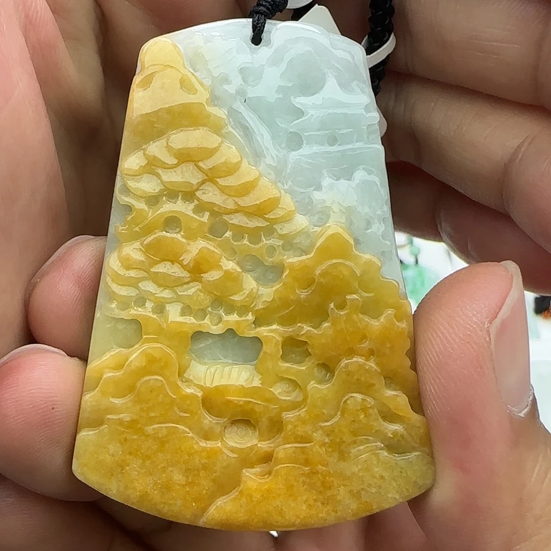 颈饰未镶嵌翡翠翡翠