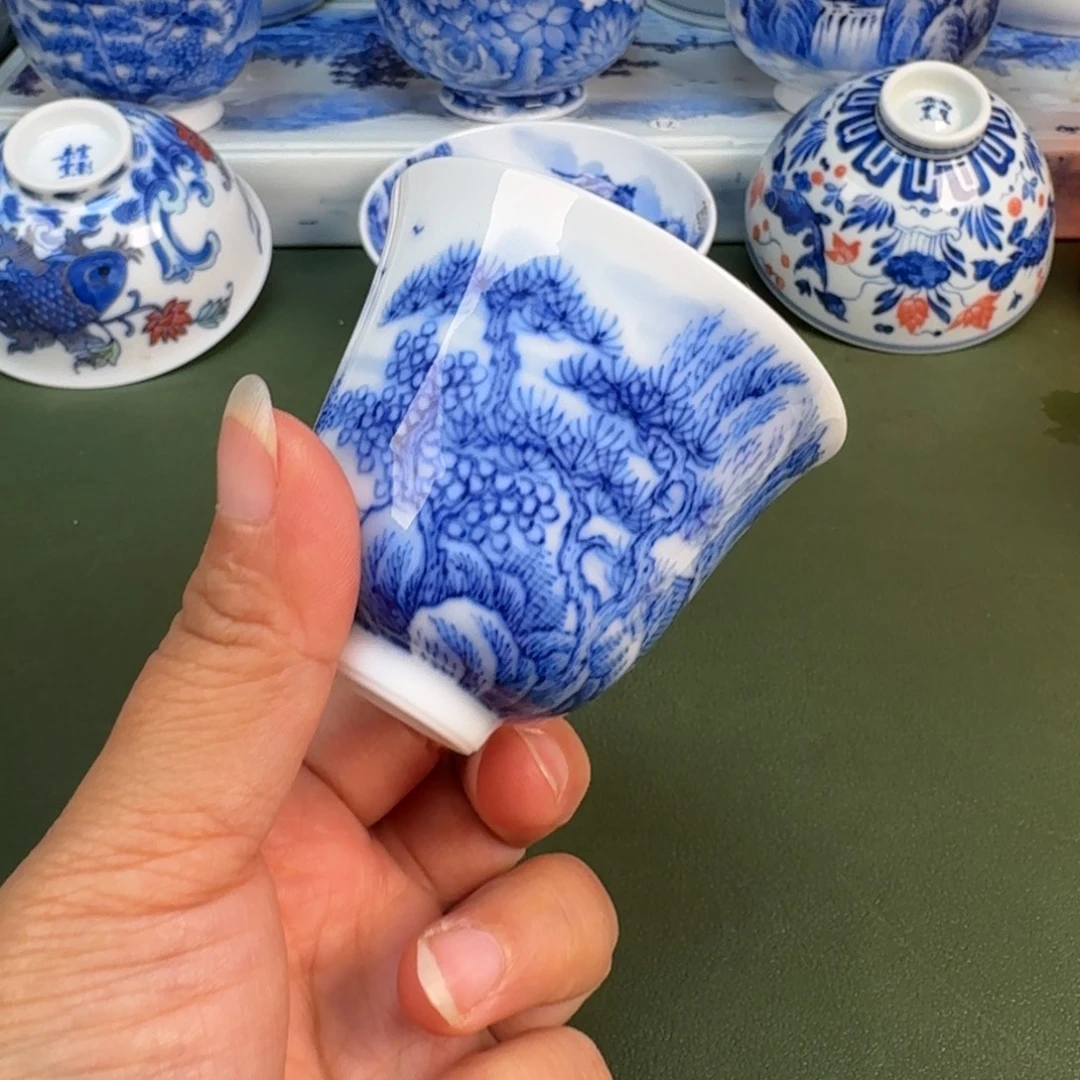 景德镇纯手绘茶具圆圆221