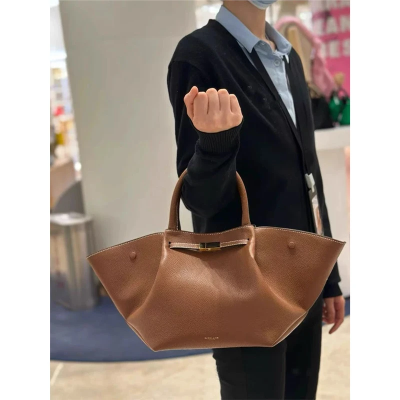 翅膀包纽约包单肩斜挎女包大容量时尚通勤饺子包托特包