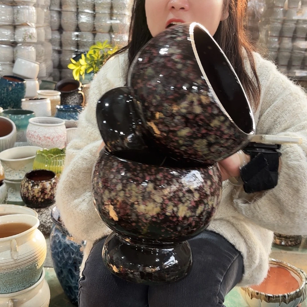 正品两个高20/18红陶