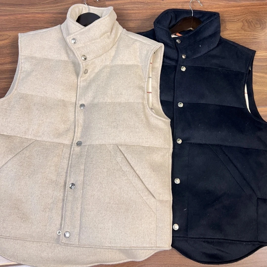 8365 lp新款男士立领羽绒马甲