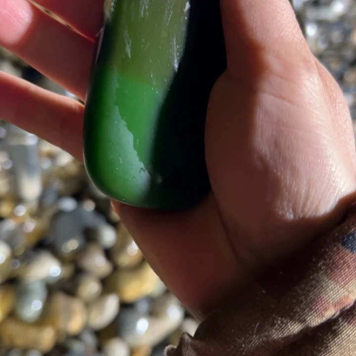 石英岩玉未镶嵌车挂