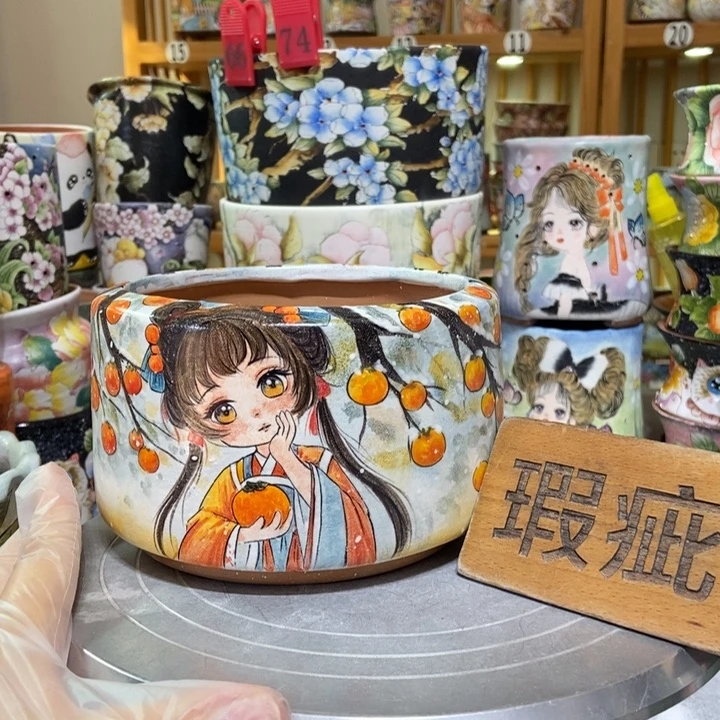 景德镇艺术手绘作品