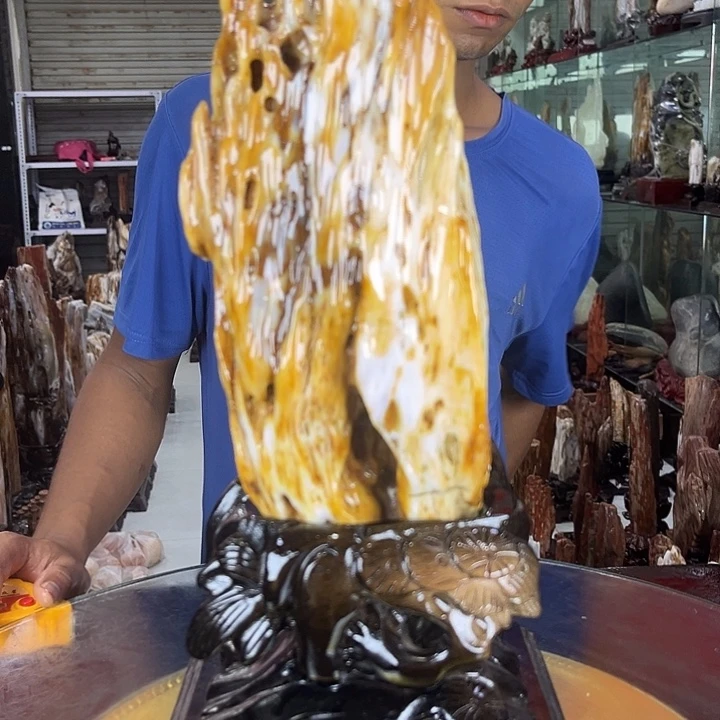 硅化玉珠宝奇石未镶嵌