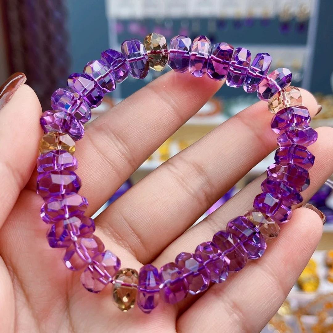 水晶手串未镶嵌天然