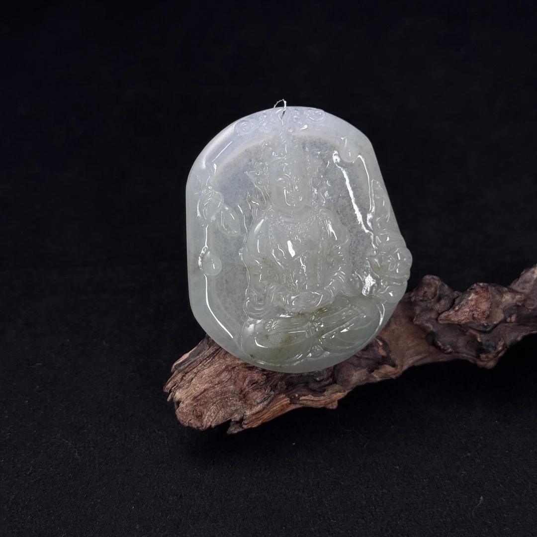 【诚翠拍品第一百一十五期午】翡翠12吊坠DDX110069