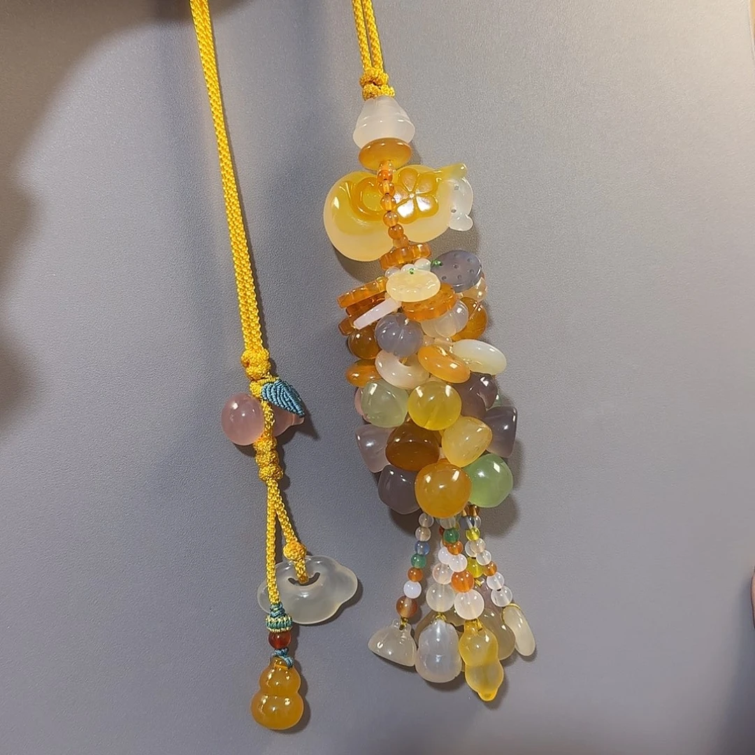 玛瑙/玉髓未镶嵌汽车挂件