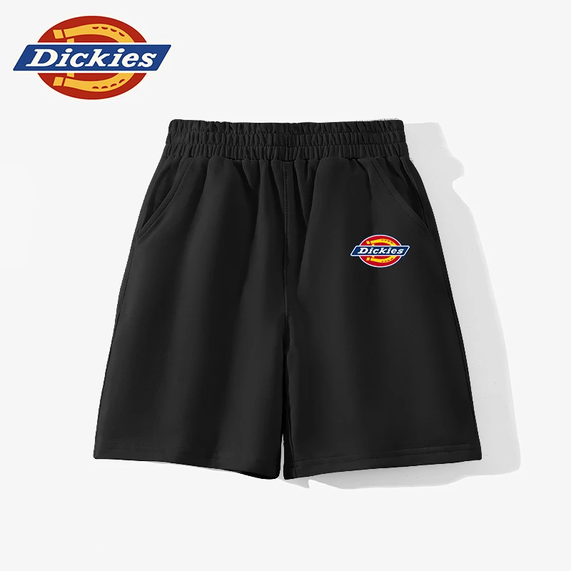 Dickies童装男童裤子夏季儿童纯棉透气短裤小童薄款休闲五分裤夏