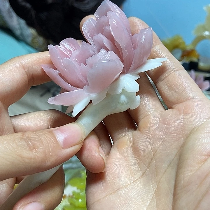 我***°未镶嵌岫玉发簪发簪