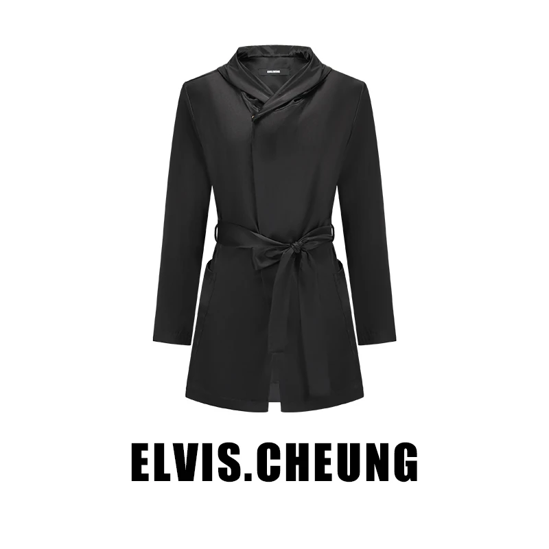 【顾文婷推荐】蒋云 中式真 丝连帽外套 K2G04003AA102