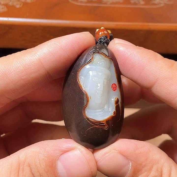 和田玉颈饰未镶嵌HX