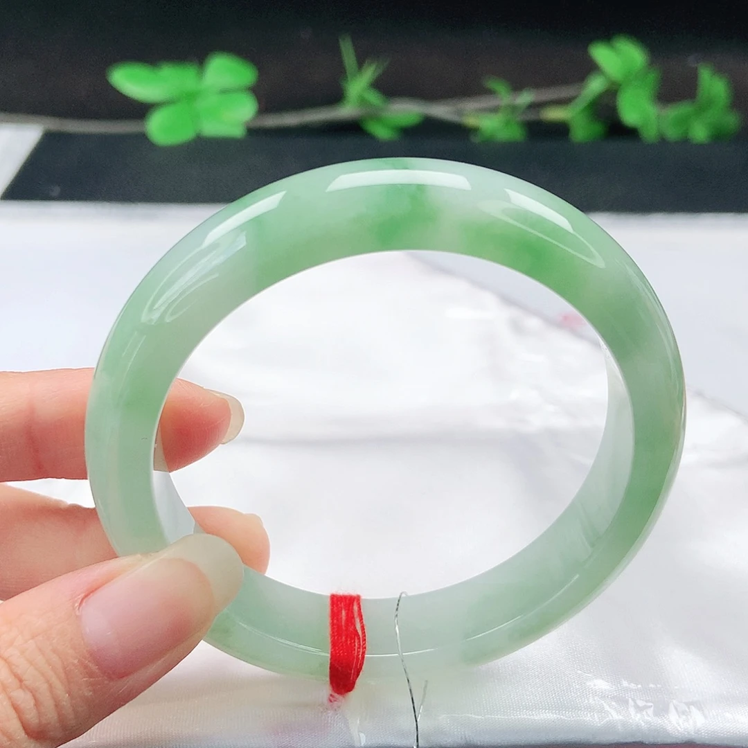 未镶嵌手镯翡翠57➕圈