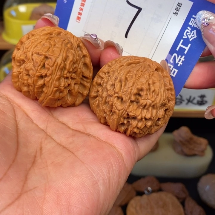 文玩核桃吊坠44全品白狮子