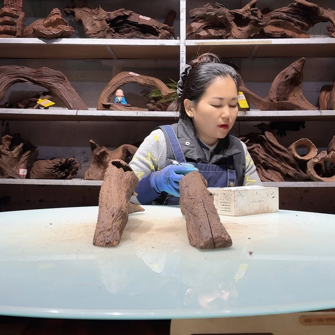 倍褚沉木不包损必褪色小***景5328/2