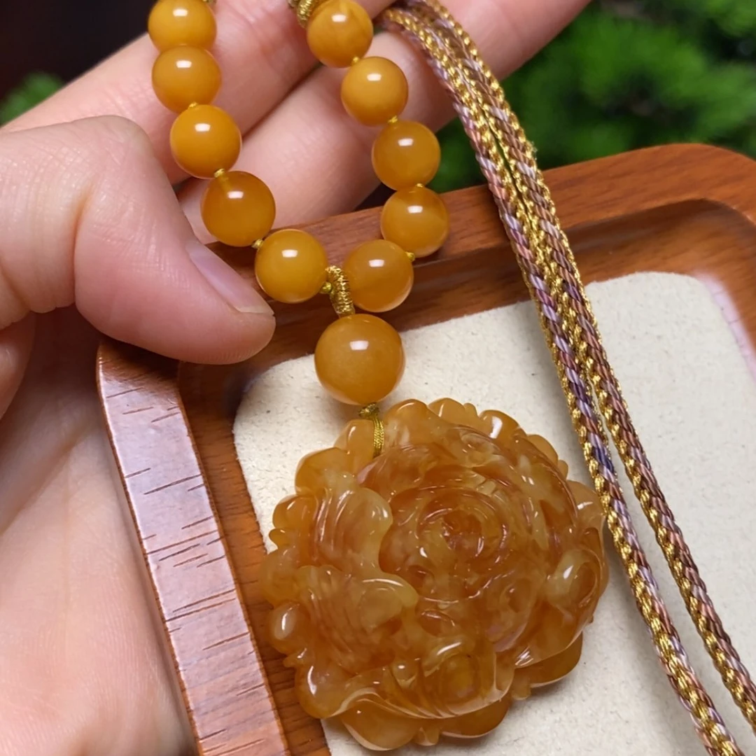 【闪购商品】未镶嵌颈饰蜜蜡项链