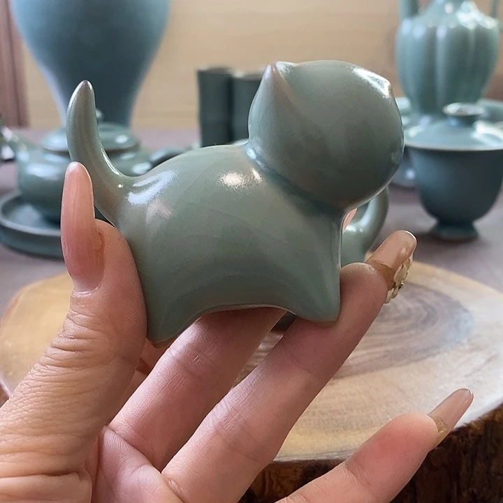 瓷片招财猫一一一一一一一一一