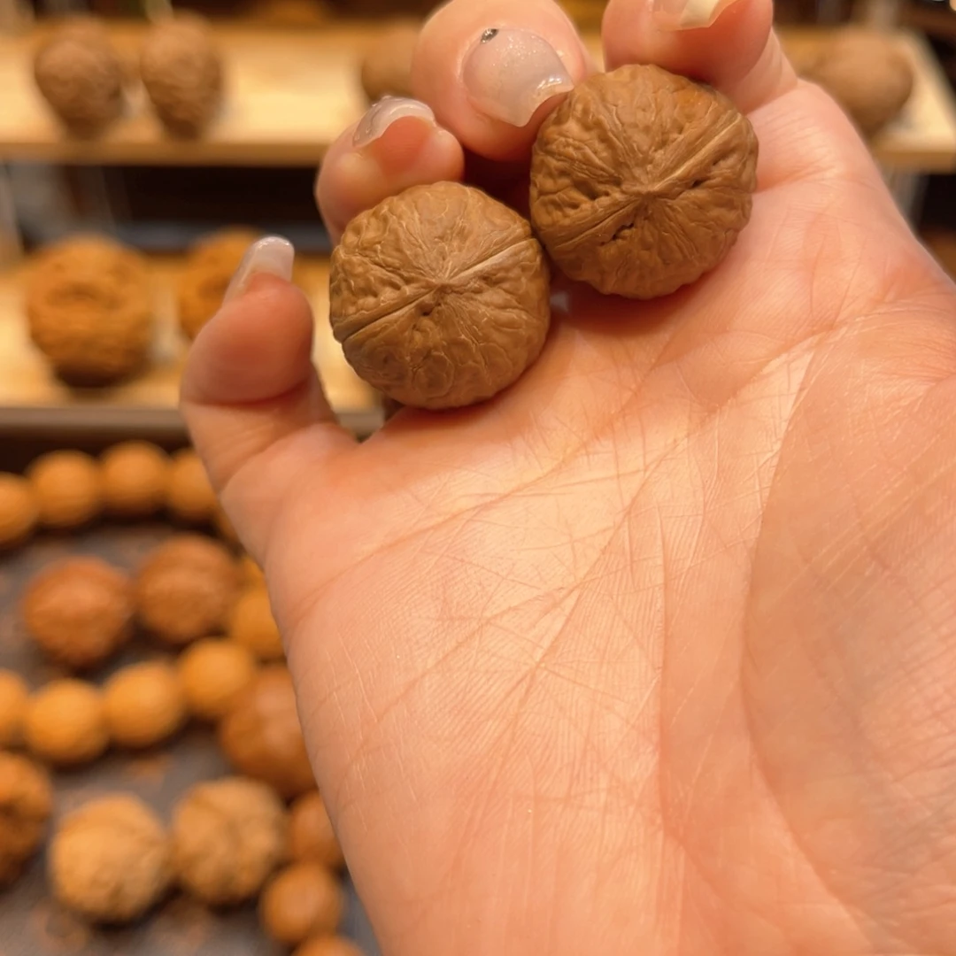 文玩核桃把件小馒头手捻