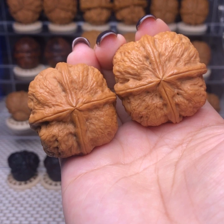 把件文玩核桃82号八方凤玺40尺