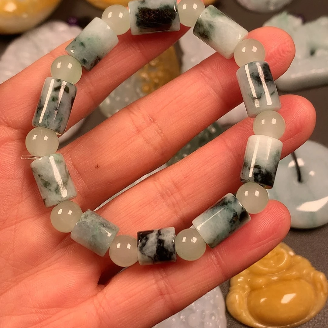 翡翠未镶嵌颈饰天然翡翠