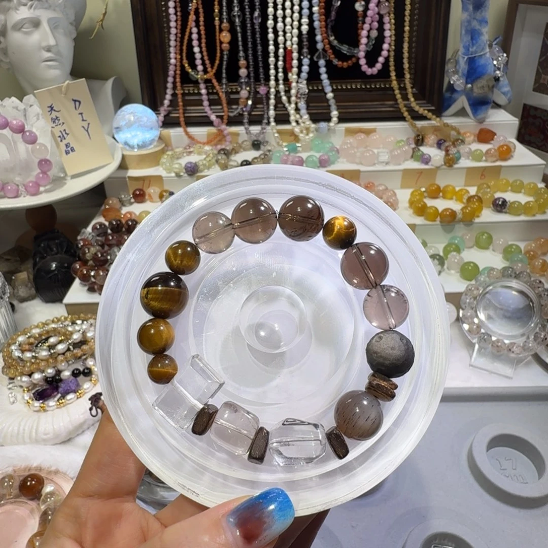 水晶未镶嵌手链秋冬款