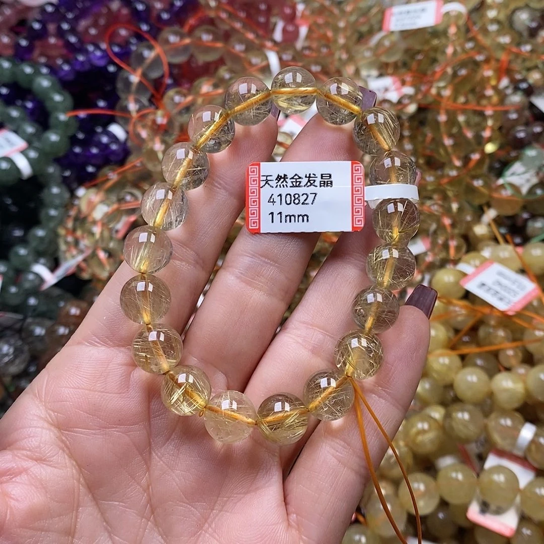 水晶手链未镶嵌不*嘻