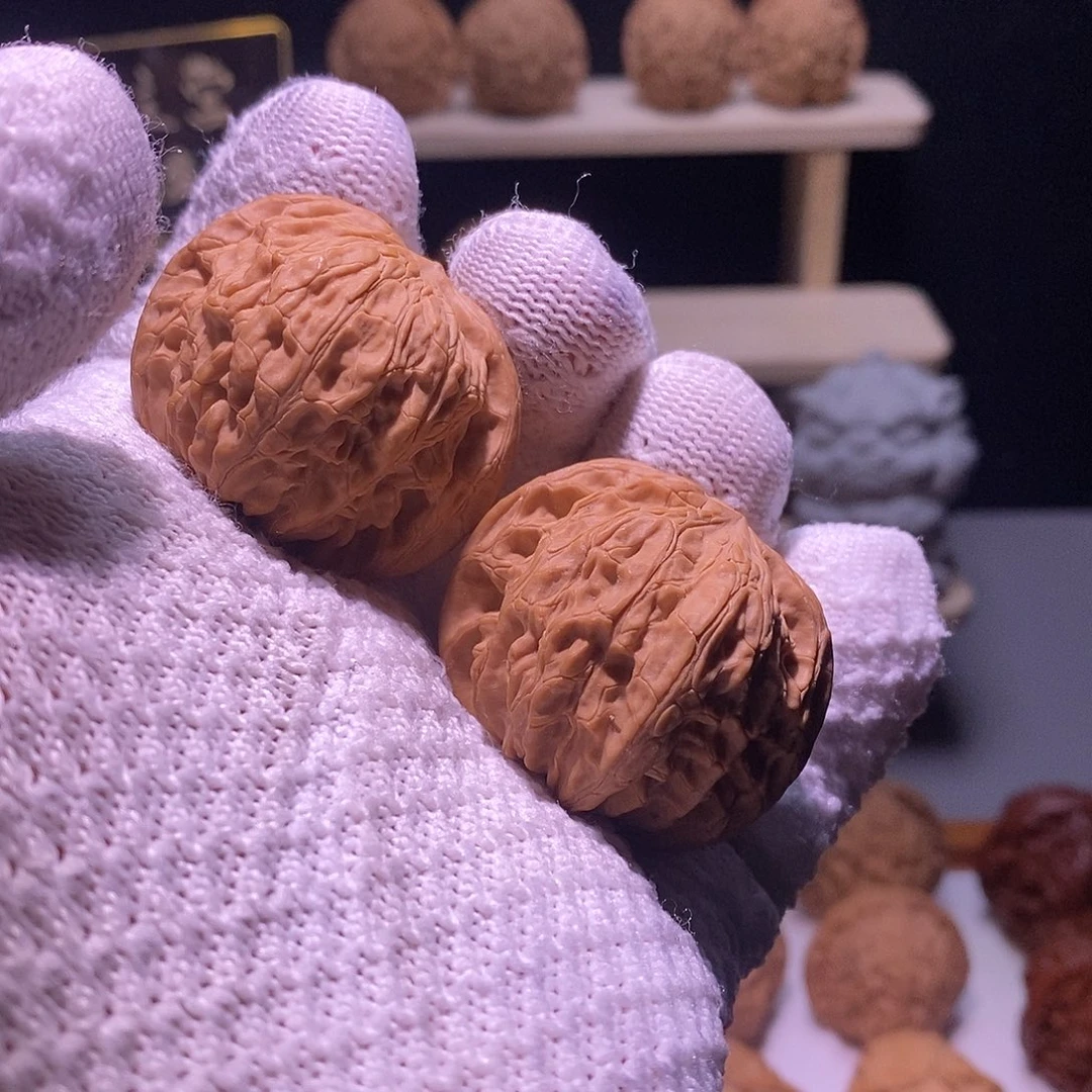 吊坠文玩核桃40全品山西磨盘