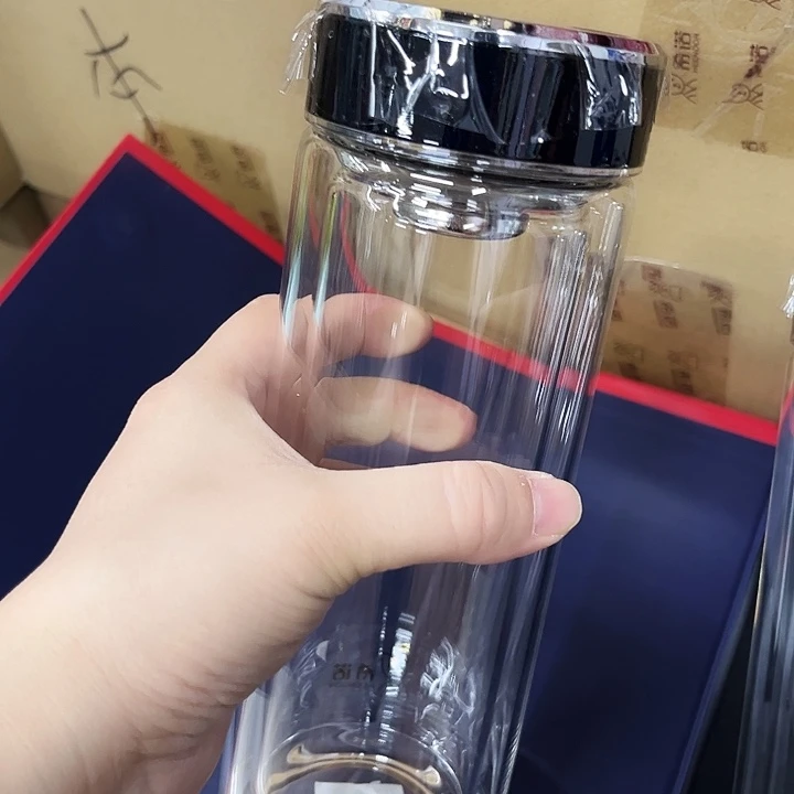 小熊双玻璃杯1029 360蓝