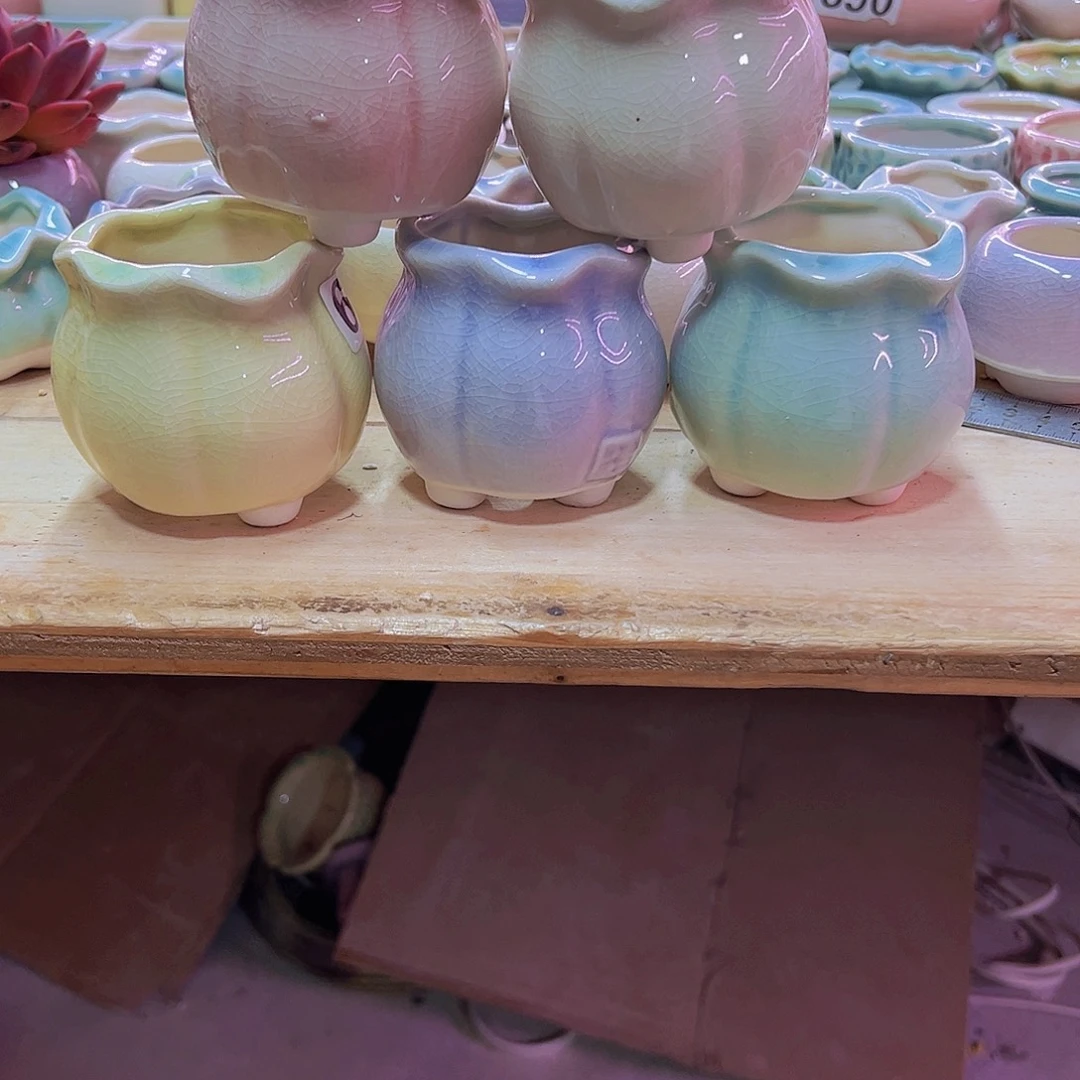 陶瓷花盆当场凑满12包邮