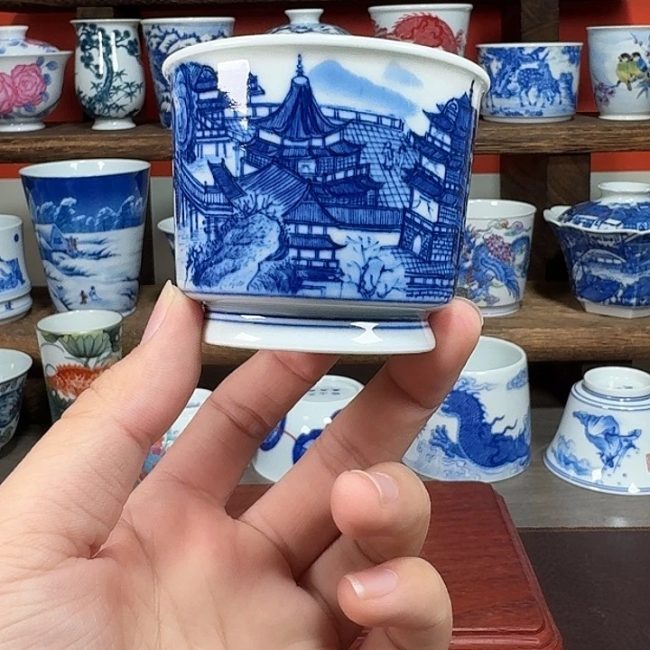 杯现代景德镇陶瓷杯