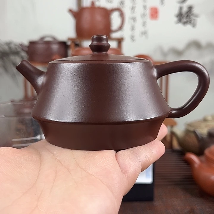 谜***海茶壶紫砂微瑕处理