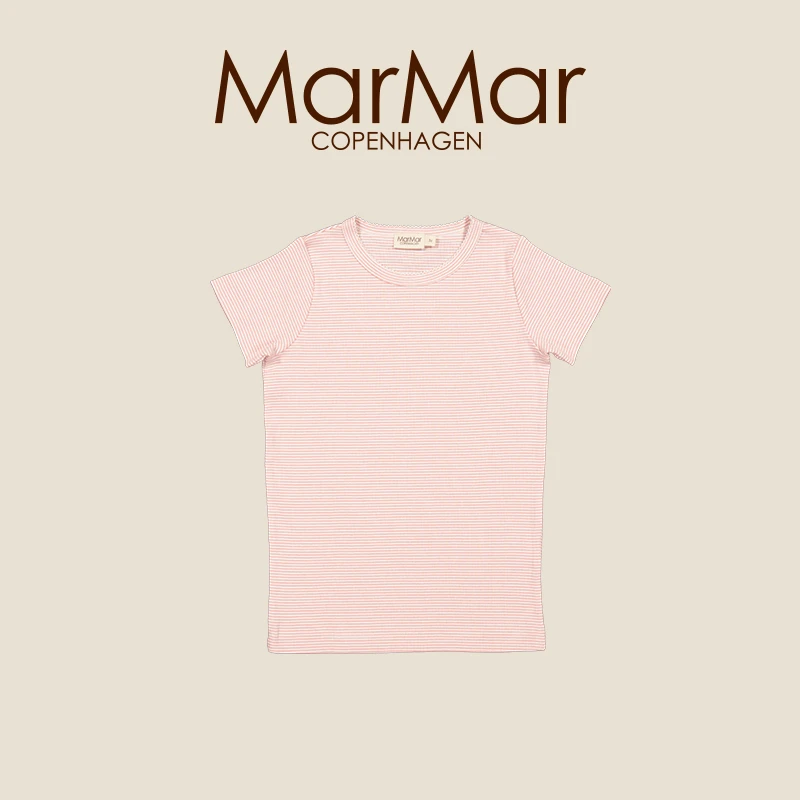 MarMar春夏儿童短袖T恤男女宝宝莫代尔棉针织打底衫上衣内搭