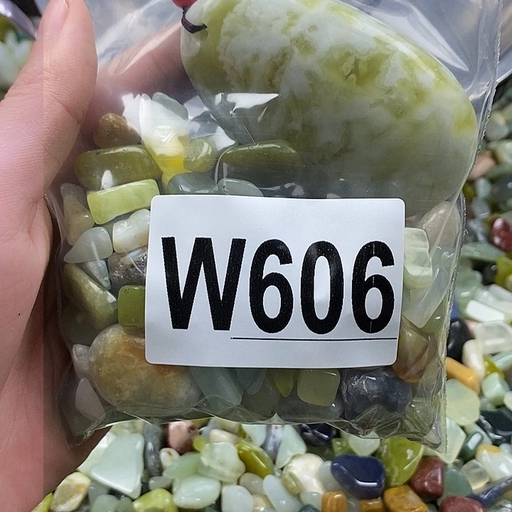 未镶嵌岫玉鱼缸石