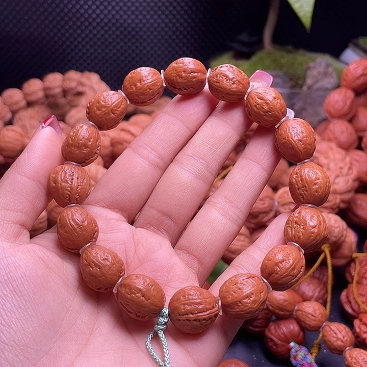 青***夢手串文玩核桃小枣