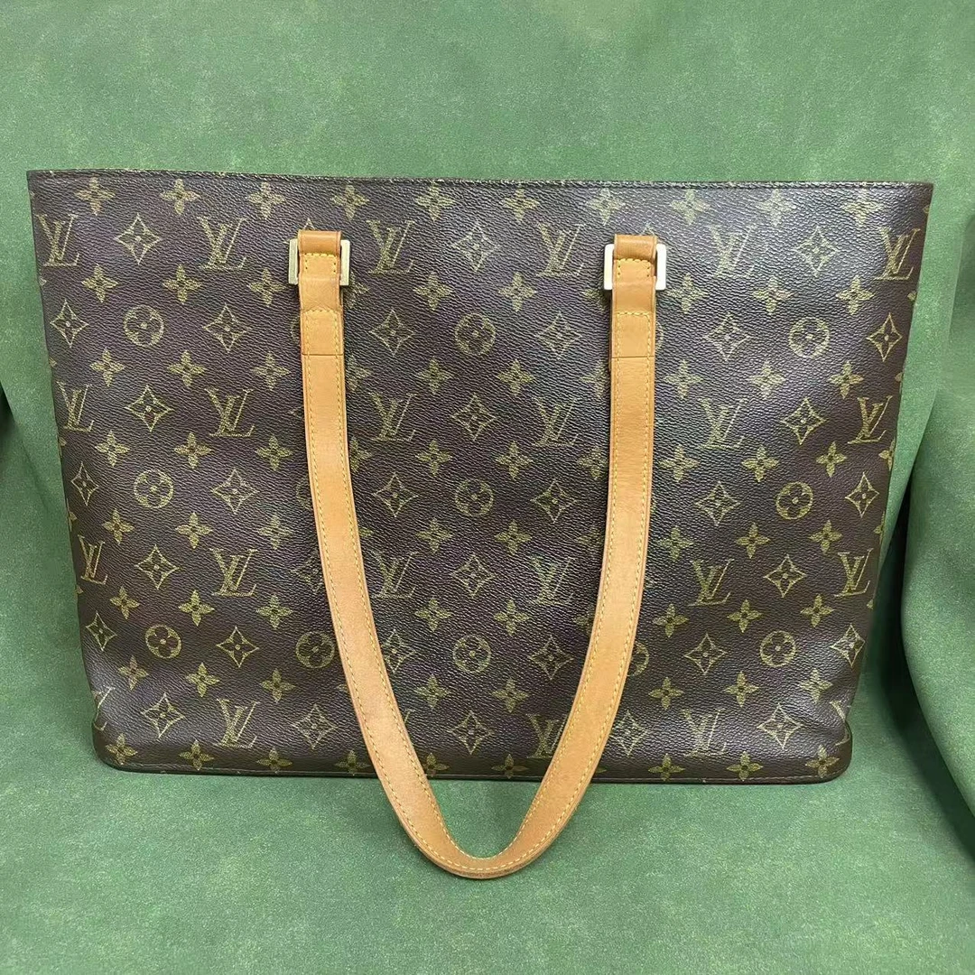 95新 LouisVuitton/路易威登 YS/老花大号薇薇安单肩包/编码0043