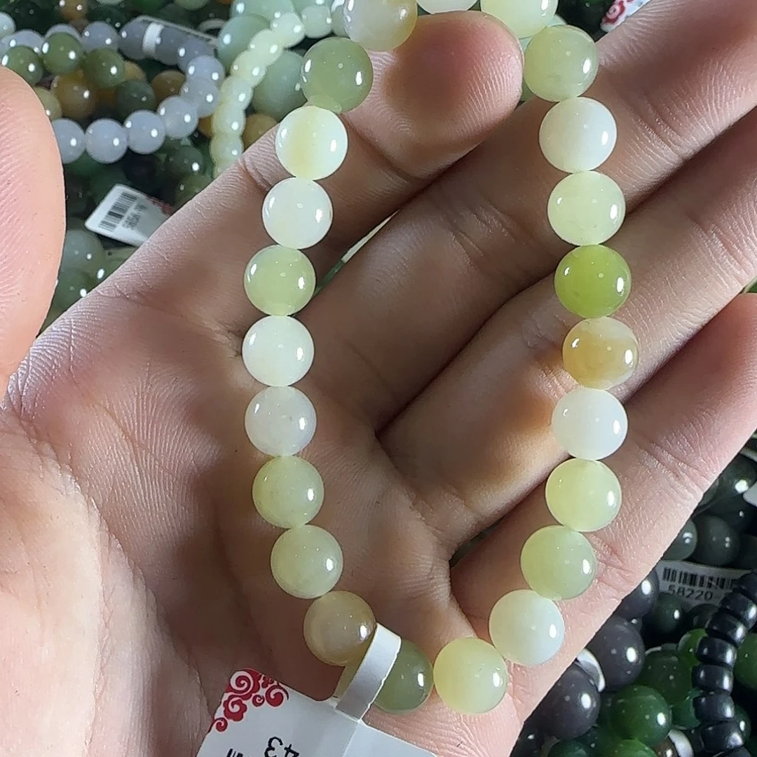 和田玉手链未镶嵌269