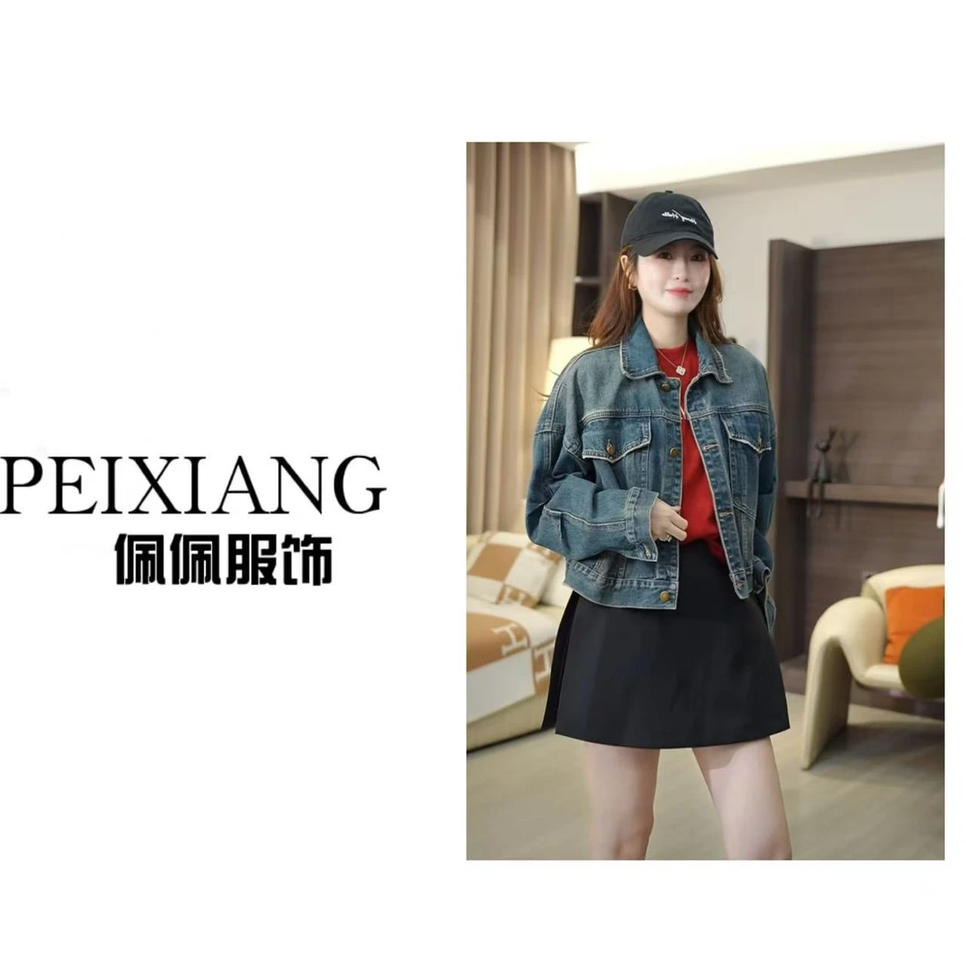 佩佩PB 【牛仔外套】外套 Y9925 6026067 时尚休闲百搭复古春季秋季