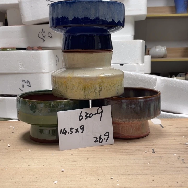 小***！紫砂花盆多肉花盆微瑕9