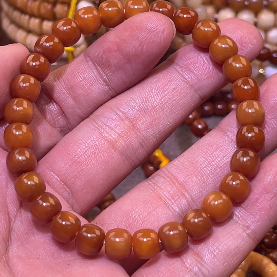 星月菩提吊坠梦**无8×7老型极致玉化单圈